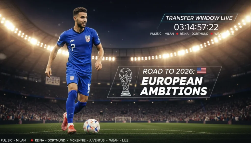 Transfer Window Outlook: US Soccer’s 2026 World Cup Impact